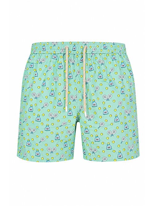 Costume da bagno Lighting con stampa Tequila Tennis Mc2 Saint Barth | LIG000308032L